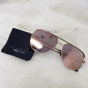 Quay x Desi High Key mini sunglasses